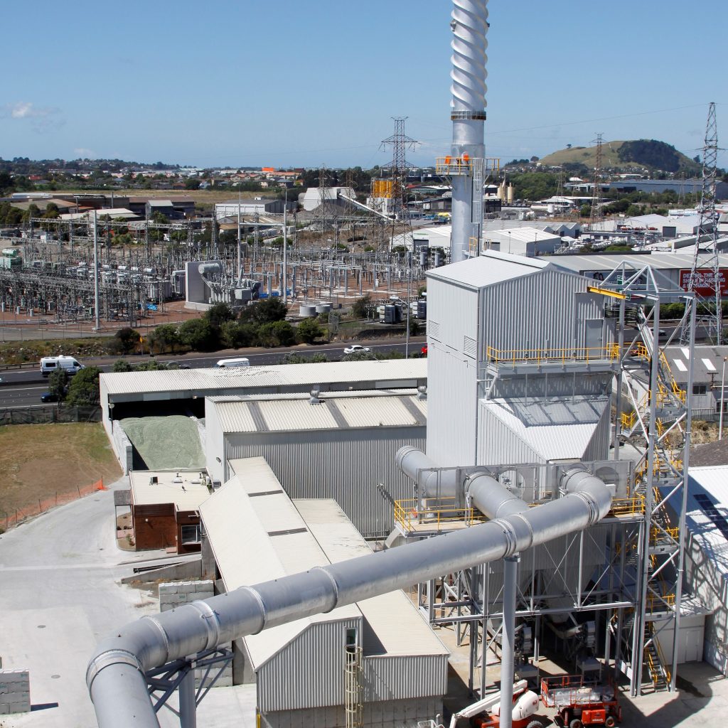 Image shows electro-static precipitators - made by Vortex