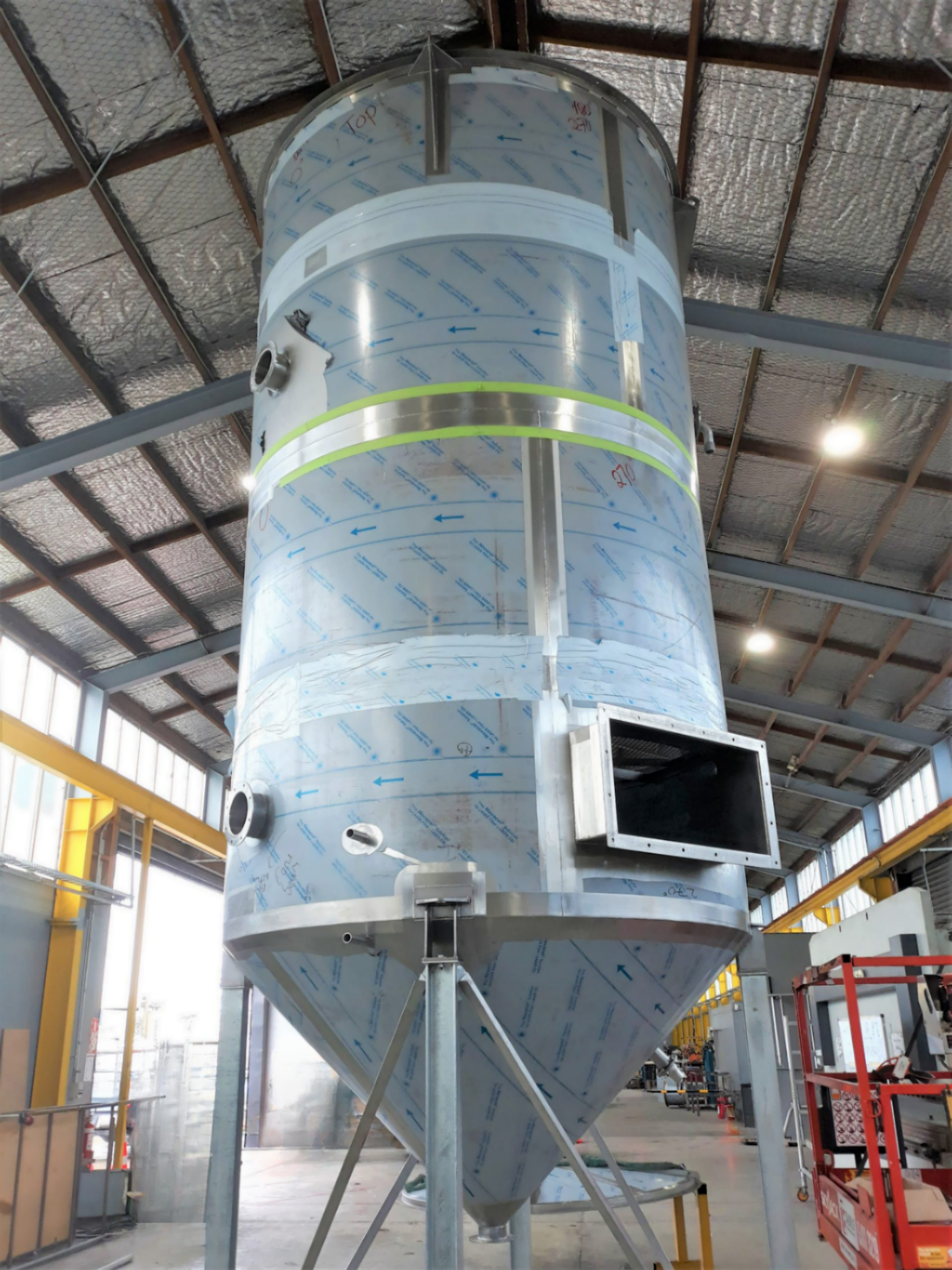 TAE pack bed wet scrubber