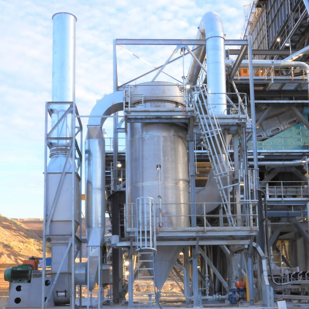 Image of a large wet scrubber