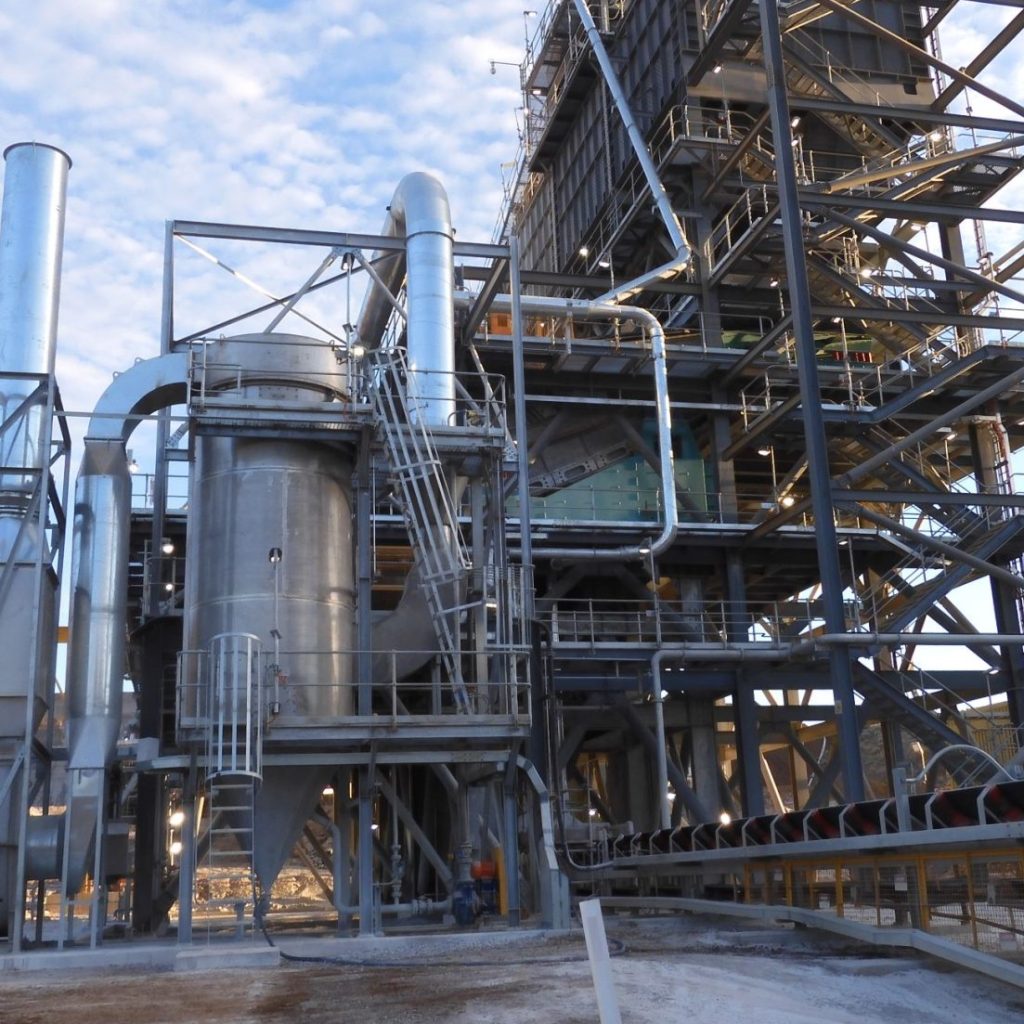 Image shows wet scrubbers made by Vortex Engineering