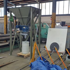 Baghouse part in workshop