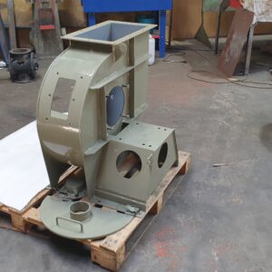 Fan for soil remediation project